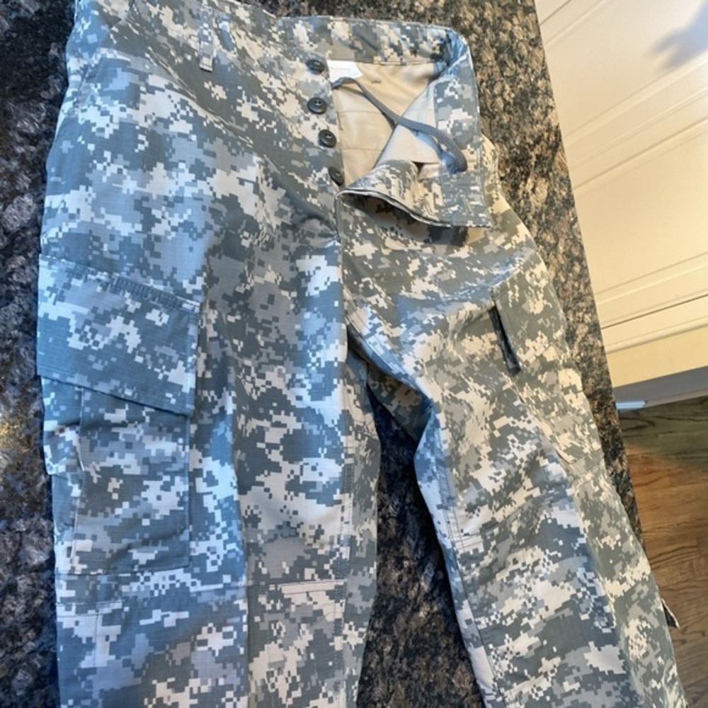 US Army Desert Officer‎ Camouflage Cargo Pants Weather small/x short    3615